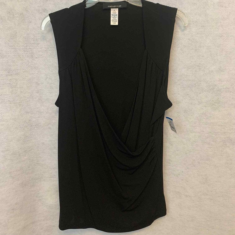 JONES NEW YORK Sleeveless Wrap Style Top Women's Size XL New With Tags NWT